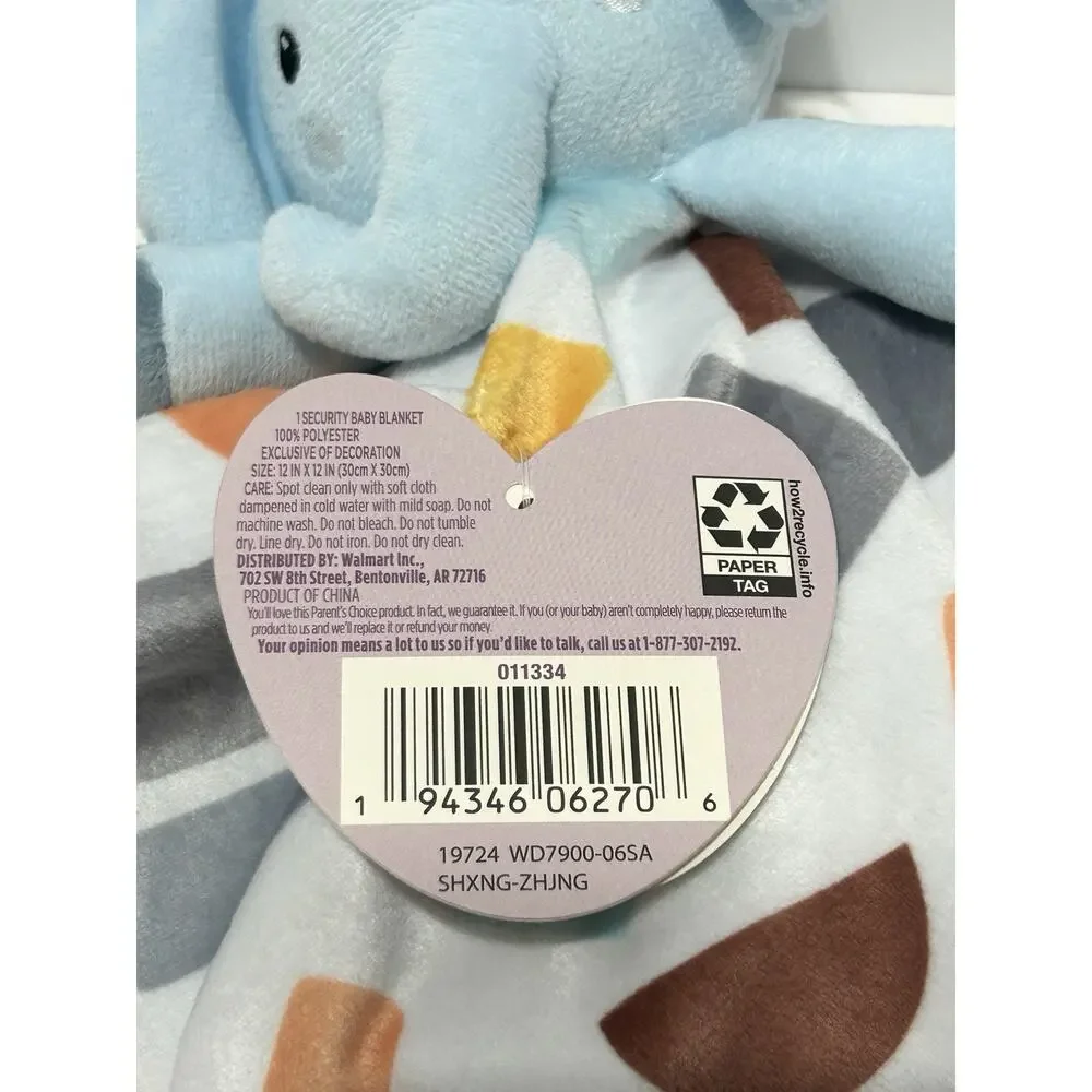 Douglas Baby horse lovey knotted Security Blanket Teether Stars Toy